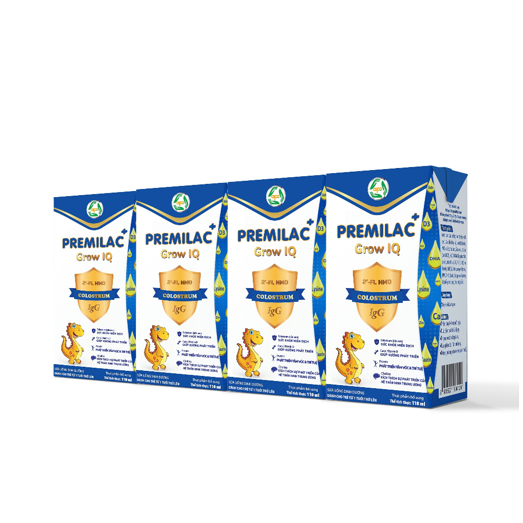 Lẻ Sữa non pha sẵn Premilac Colostrum Grow IQ phát triển trí não chiều cao 110ml / 180ml
