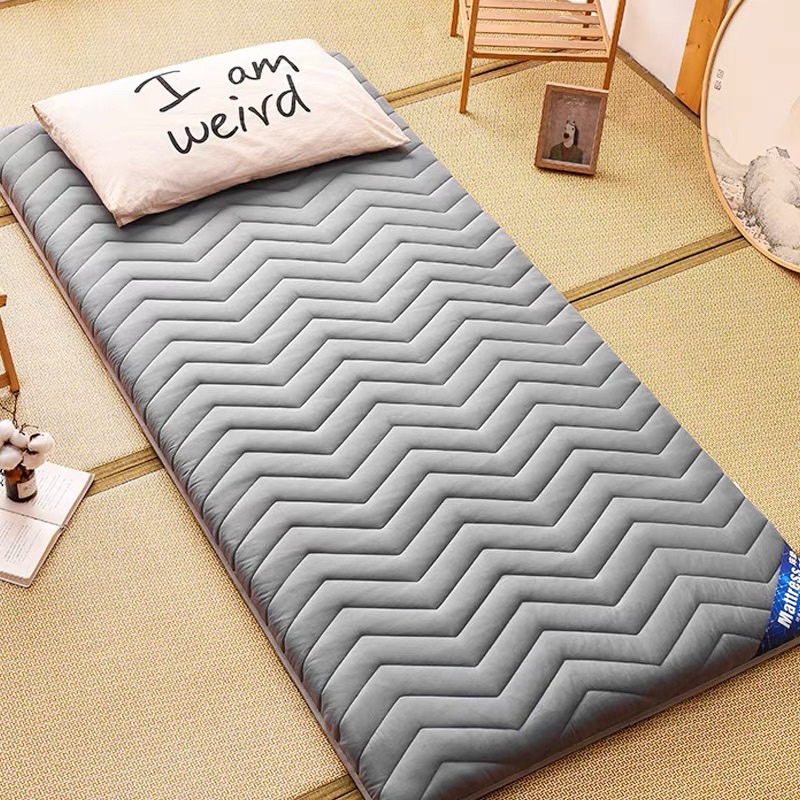 Topper đệm gấp gọn dày 3cm, đệm bông ép kháng khuẩn kích thước 1m2x2m ...