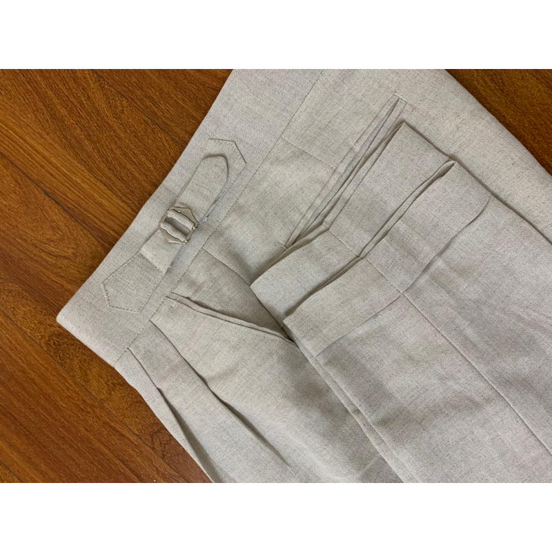 QUẦN SIDETAB CẠP CAO 1LY VẢI LINEN | BigBuy360 - bigbuy360.vn