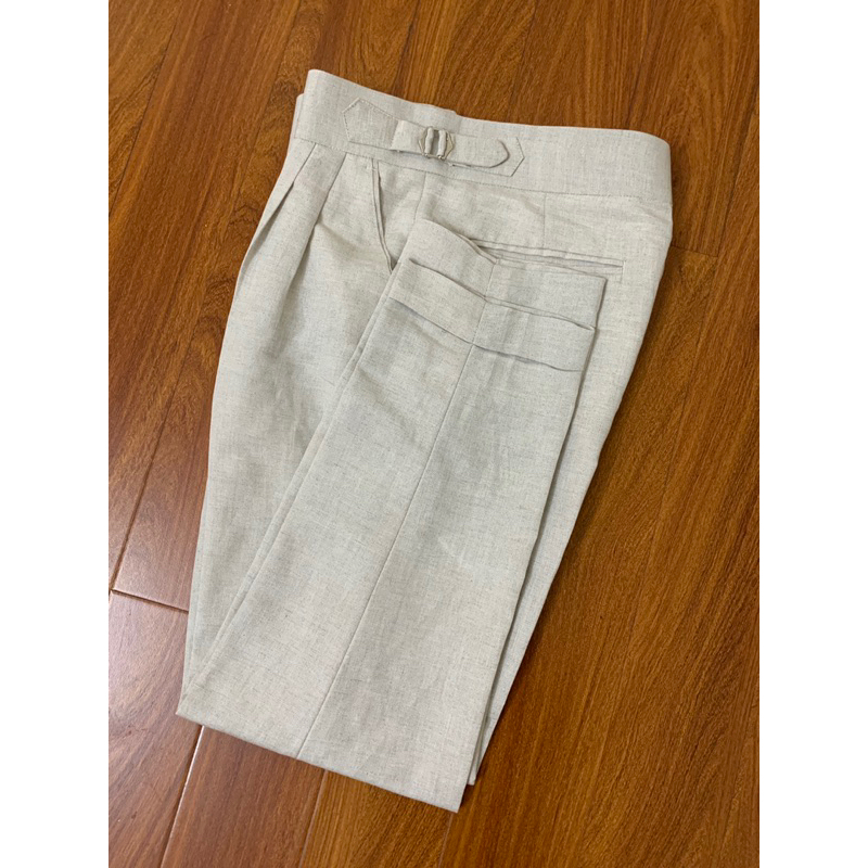 QUẦN SIDETAB CẠP CAO 1LY VẢI LINEN | BigBuy360 - bigbuy360.vn
