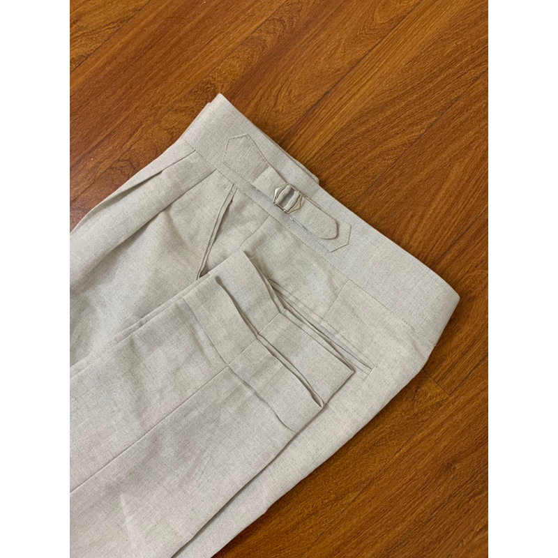 QUẦN SIDETAB CẠP CAO 1LY VẢI LINEN | BigBuy360 - bigbuy360.vn