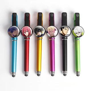 Bút hình Anime Blue Lock 3 trong 1 (Bút viết + Bút cảm ứng + Giá đỡ điện thoại)