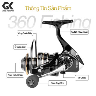 Máy Câu Cá Máy Đứng Duekio AC Full Kim Loại Máy Câu Lure Chất Lượng