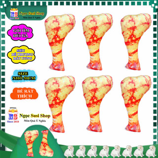 THÚ BÔNG HÌNH ĐÙI GÀ SIZE NHỎ 50CM BÉ RẤT THÍCH ÔM NGỦ CHO BÉ 2 TUỔI NHA - đồ chơi gấu bông doll toyGIAO RẤT NHANH
