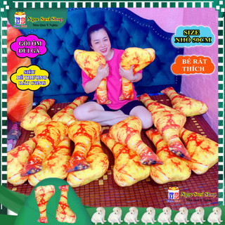 THÚ BÔNG HÌNH ĐÙI GÀ SIZE NHỎ 50CM BÉ RẤT THÍCH ÔM NGỦ CHO BÉ 2 TUỔI NHA - đồ chơi gấu bông doll toyGIAO RẤT NHANH