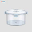 Bộ 3 hộp thực phẩm tròn Hokori 6558, Hộp đựng thực phẩm Việt Nhật cao cấp