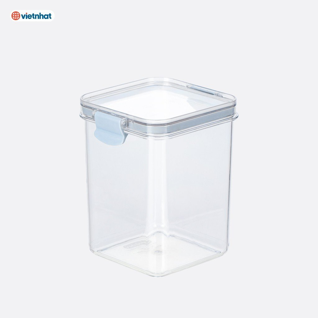 Bộ hộp đựng thực phẩm khô 700-1000-1500ml Việt Nhật cao cấp, Hộp đựng hạt và đồ khô các loại