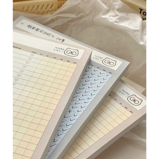 Tập giấy note, sổ tay học từ vựng, ghi chép 2 mặt size B5 BlueMoon dày 120gsm không lem mực