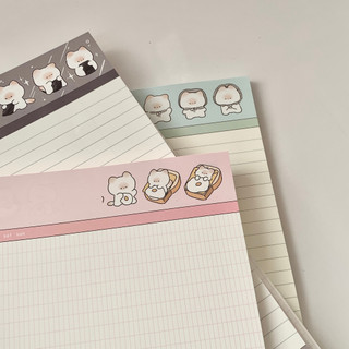 Tập giấy note, sổ tay học từ vựng, ghi chép 2 mặt size B5 BlueMoon dày 120gsm không lem mực