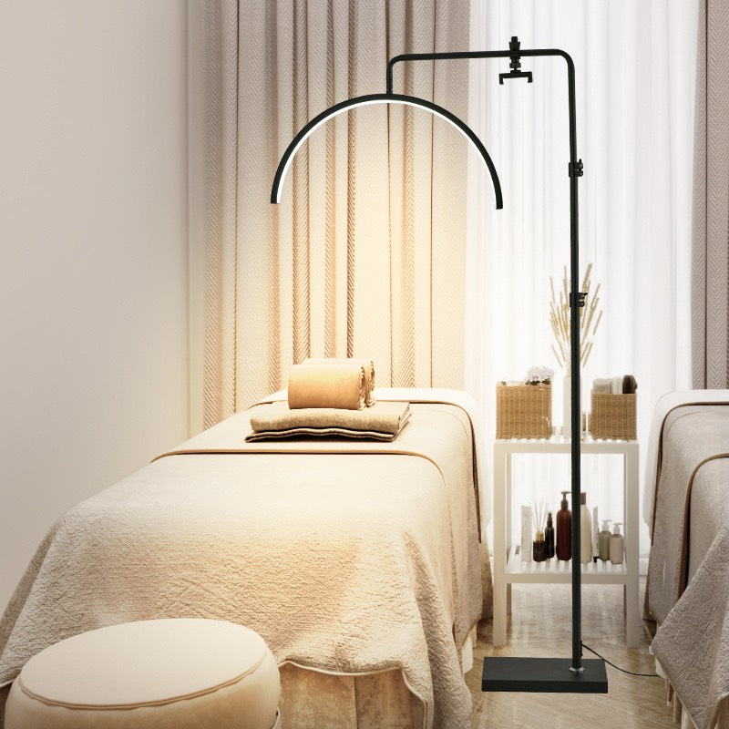 Đèn Led Bán Nguyệt Spa, Đèn Chữ U Thiết Kế 3 Màu Ánh Sáng Sử Dụng Cho Spa, Makeup, Phun Xăm, Trang Điểm Nối Mi