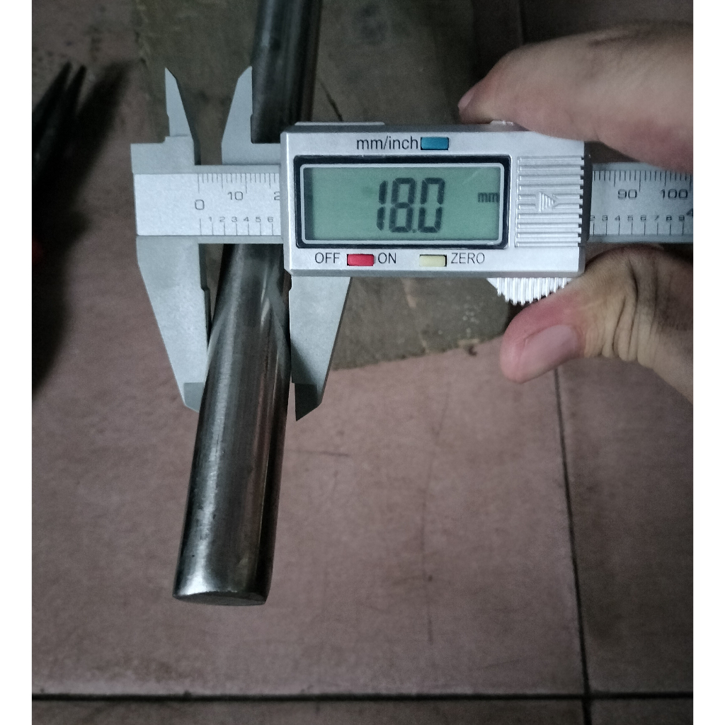 Trục tròn đặc Inox 304 đường kính 16, 18, 20, 22, 25mm (dài 0.5m/1m ...