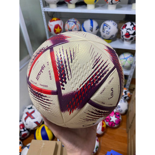 Quả bóng đá wc22 (Chung kết) Size 5, bóng đá đúc WC mẫu mới nhất + Tặng kim bơm, túi lưới ,Bảo Hành 12 Tháng
