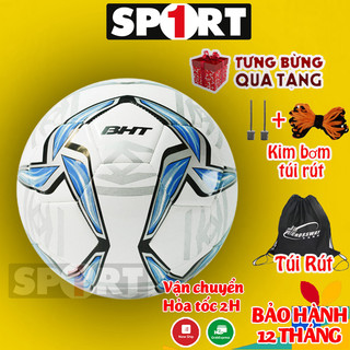 [QUÀ TẶNG TÚI ĐỤNG GIÀY, DÉP ĐA NĂNG] Quả bóng đá tiêu chuẩn - Banh bóng đá số 5 loại 3 lớp +kim bơm túi lưới