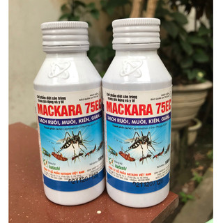 Thuốc diệt muỗi bệnh viện Mackara 75ec diệt muỗi kiến gián hiệu quả, an toàn