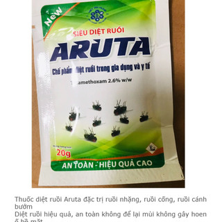 Thuốc Diệt Ruồi Aruta 100ml – Xịt Diệt Ruồi Nhanh, Không Mùi, Hiệu Quả, An Toàn Cho Người Và Vật Nuôi