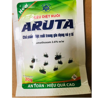 Thuốc diệt Ruồi Aruta 10WG THU HÚT MẠNH – DIỆT RUỒI NHANH ( Gói 20g )