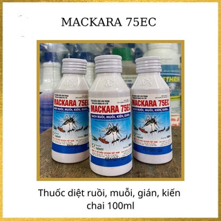 Thuốc diệt muỗi bệnh viện Mackara 75ec diệt muỗi kiến gián hiệu quả, an toàn