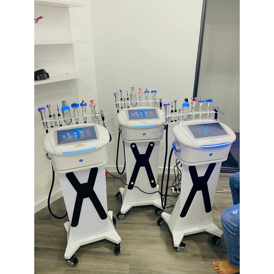 Máy Aqua 9in1, Aqua X, Máy Chăm Sóc Da 9in1 Aqua Skin Smart Spa Giúp Nâng Cơ, Tăng Sinh Collagen