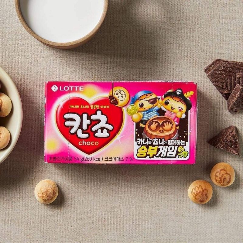 bánh quy Kancho Choco Lotte Hàn Quốc | Shopee Việt Nam