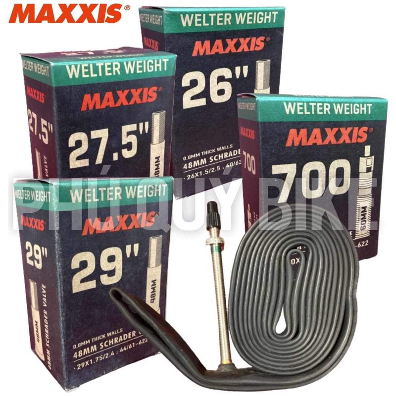 Ruột Xe Đạp Maxxis Đầy Đủ Các Thông Số 700c/26”/27.5”/29”
