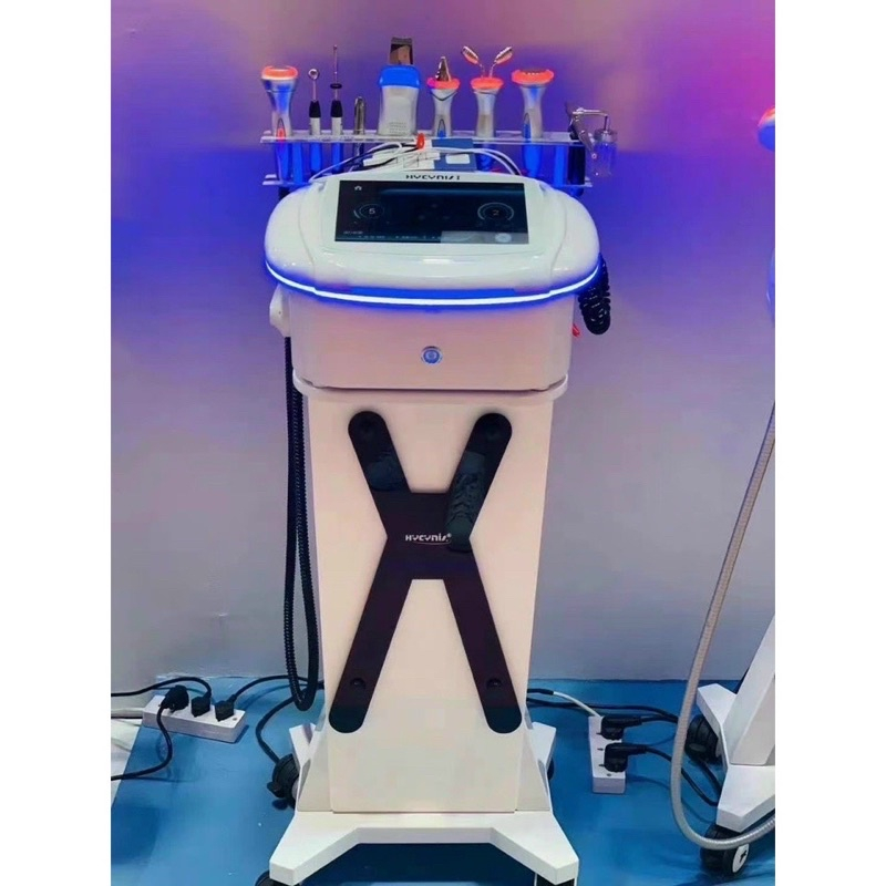 Máy Aqua 9in1, Aqua X, Máy Chăm Sóc Da 9in1 Aqua Skin Smart Spa Giúp Nâng Cơ, Tăng Sinh Collagen