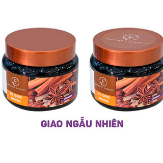 Tẩy Tế Bào Chết Toàn Thân Chiết Xuất Quế Hồi & Cafe Exclusive Cosmetic (380g, 500g)