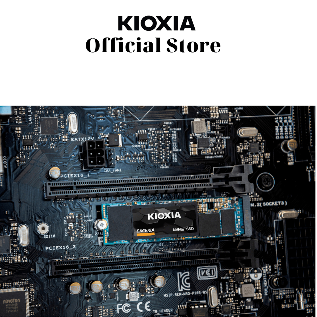 Ổ CỨNG SSD NVMe KIOXIA EXCERIA G3 Gen5x4 đọc 10000 ghi 8900 - Bảo hành 5 năm