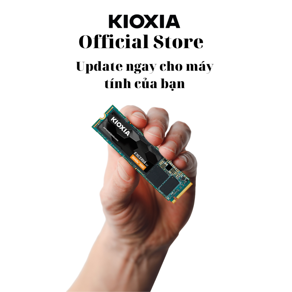 Ổ CỨNG SSD NVMe KIOXIA  Dung lượng 1TB| 2TB | EXCERIA G3 NVMe Gen5x4 wRAM - BH 5 Năm