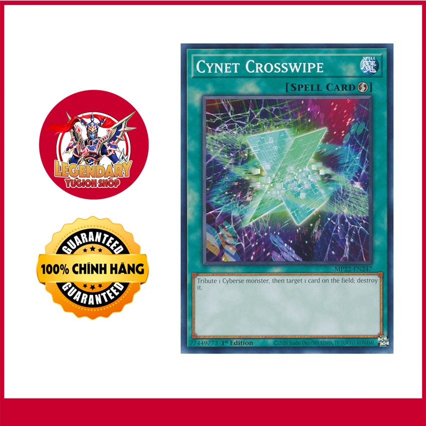 Cynet Crosswipe - Carta Yu-Gi-Oh! BODE-EN096 - Comune - 1a Edizione