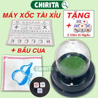 Bộ Bầu Cua Tôm Cá Xúc Xắc Đá / Nhựa Cao Cấp Xóc Điện Cực Xịn - Bầu Cua Tôm  Cá Cọp, Boardgame Đồ Chơi Trẻ Em Chirita | Shopee Việt Nam