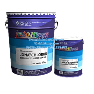 Sơn phủ công nghiệp - Sơn cao su Clo hóa JOTON JONA CHLORUB (20kg)