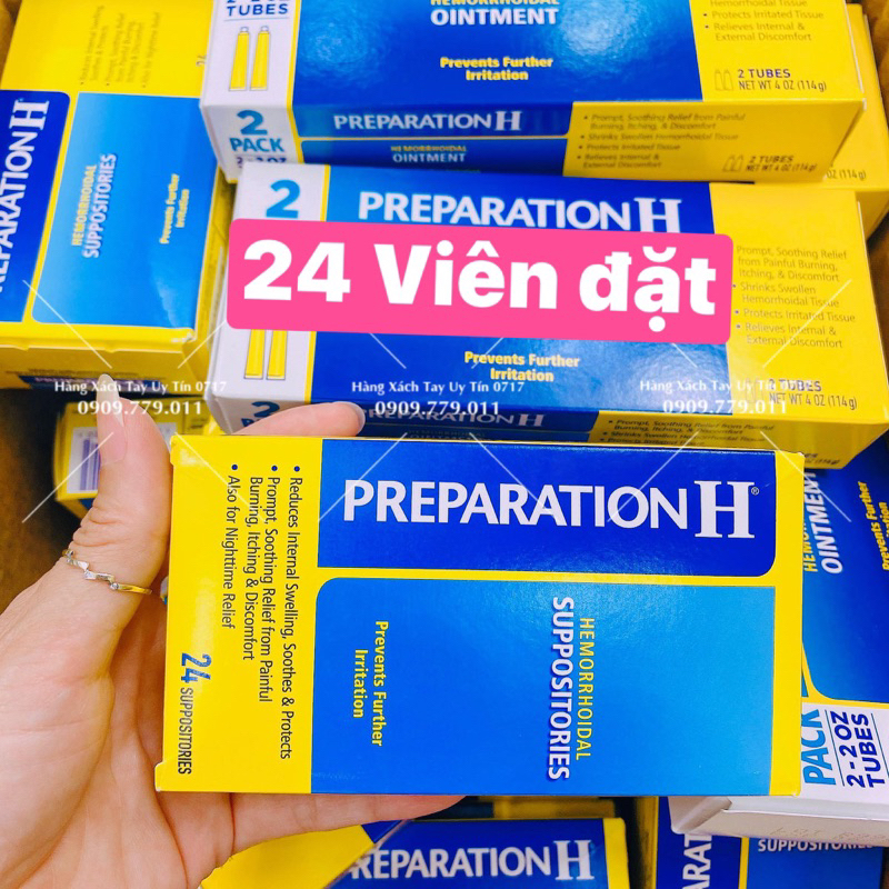 Kem bôi trĩ bỏng rát Preparation H Mỹ Hemorrhoidal Ointment ...