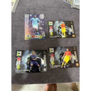 MS34 Thẻ Lẻ Cầu Thủ Bóng Đá PANINI tổng hợp như hình ( MS 34 )