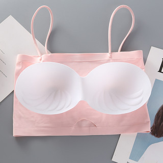 Áo bra nữ 2 dây mảnh gợi cảm sexy mềm mại đúc su không gọng thoáng mát DEVARI B8881