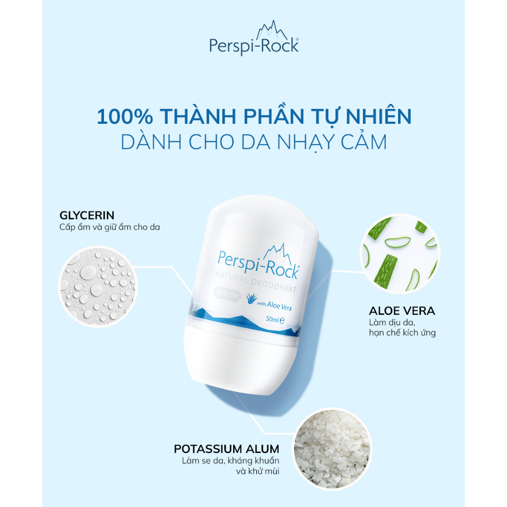 Ảnh Lăn khử mùi tự nhiên thuần chay Perspi-Rock 50ml 4