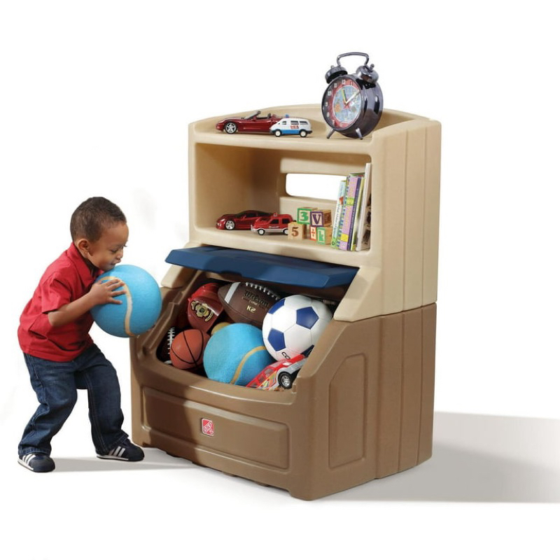 Thùng đồ chơi Step2 Lift and Hide Bookcase Storage Chest Shopee Việt Nam