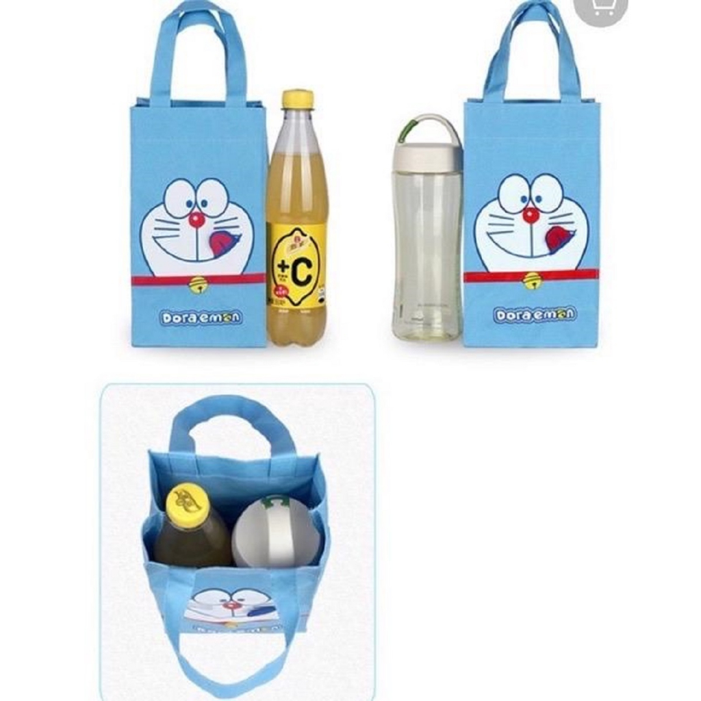 Túi đựng Bình , ly giữ nhiêt bằng  vải canvas đựng vừa 500ML-1000ML