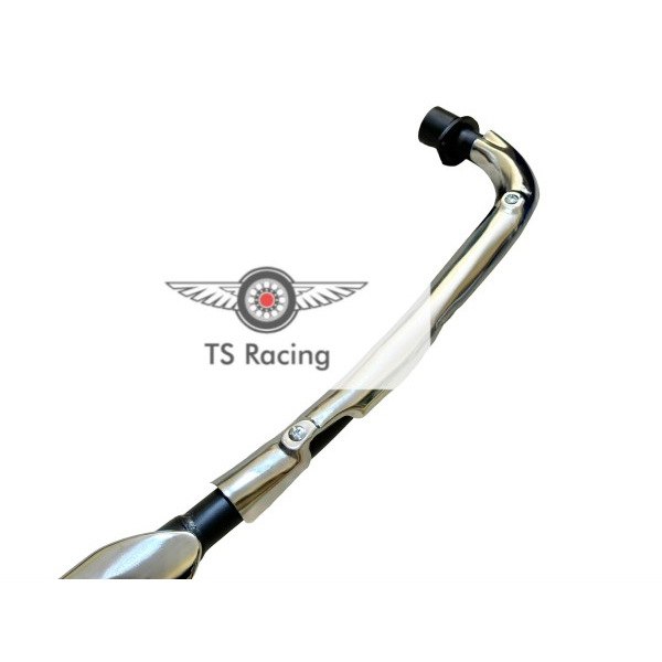 Pô sirius mẫu mới không móc có ốp pô inox