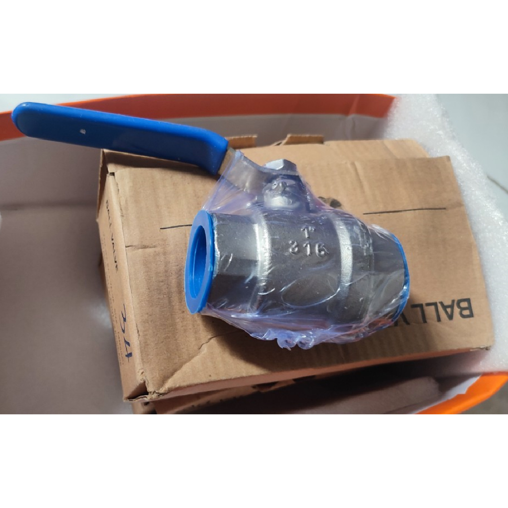 Van bi inox 316  ren 13mm(1/4), 17mm(3/8), 21mm(1/2), 27mm(3/4), 34mm(1)