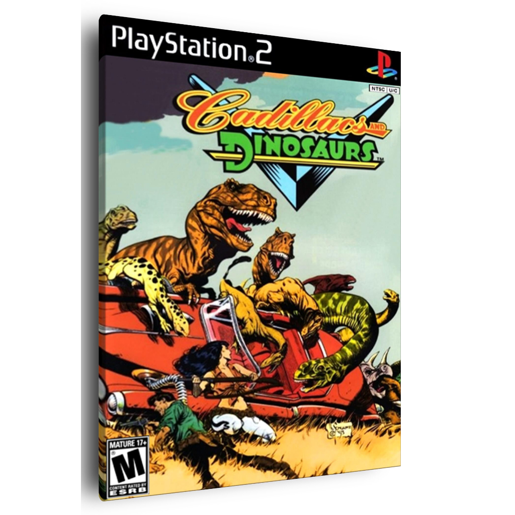 Đĩa game PS2, Game (BỘ ĐỘI) Cadillacs and Dinosaurs Shopee Việt Nam