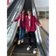 Áo Sơ Mi Nhung Tăm Học Sinh Form Rộng Unisex Oversize