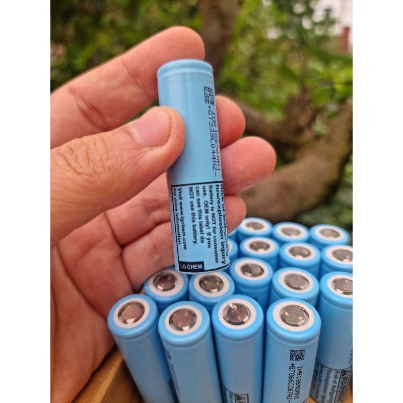 1 cell pin Lg MH1 18650 chính hãng dung lượng 3200mah tháo khối mới ...