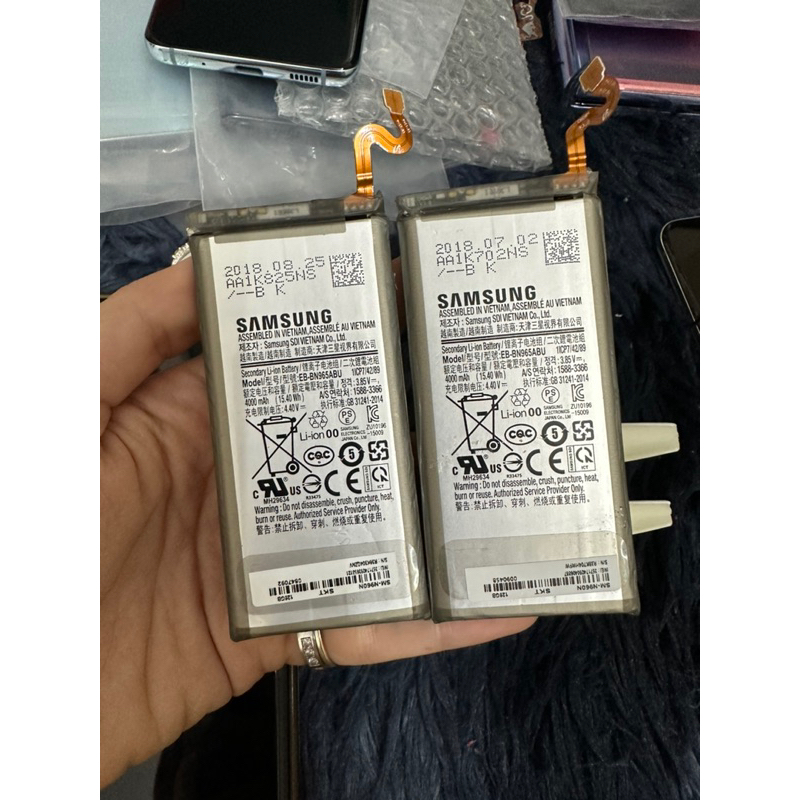 PIN SAMSUNG NOTE 9/ S9PLUS / NOTE 8 ZIN HÃNG BÓC MÁY ĐẸP | Shopee Việt Nam