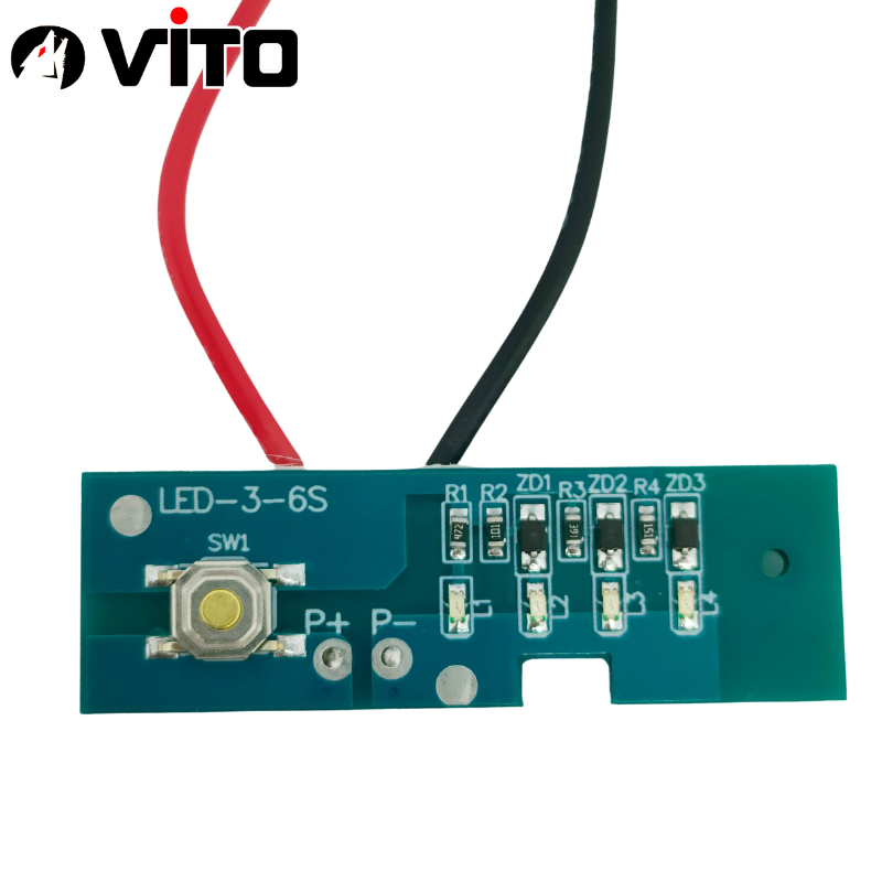 Bộ 5/10 Bảng Mạch LED Báo Pin 5S 21V Sử Dụng Cho Pin Chân MAKITA 40MM ...