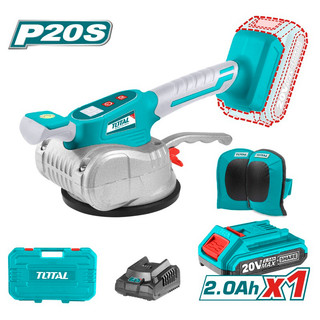 TOTAL Máy rung ốp lát gạch dùng pin 20V Kèm pin sạc TTVLI2010/TTVLI20101