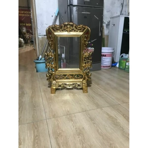 Khung ảnh thờ gỗ mít sơn son thiếp vàng