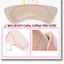 Lót đệm gót giày nữ. Đệm gót giày nữ giảm size, chống trầy xước. Miếng đệm gót giày cao gót