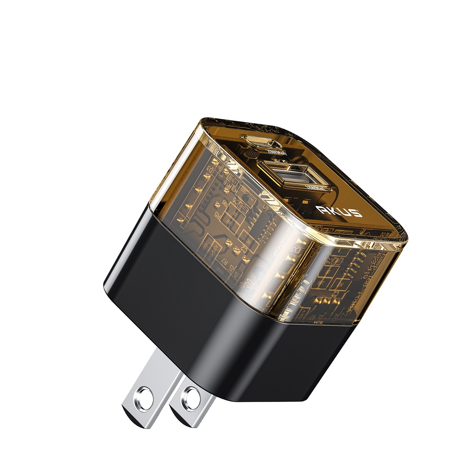Ảnh Củ sạc nhanh 20W mini 2 cổng sạc AKUS S140 1
