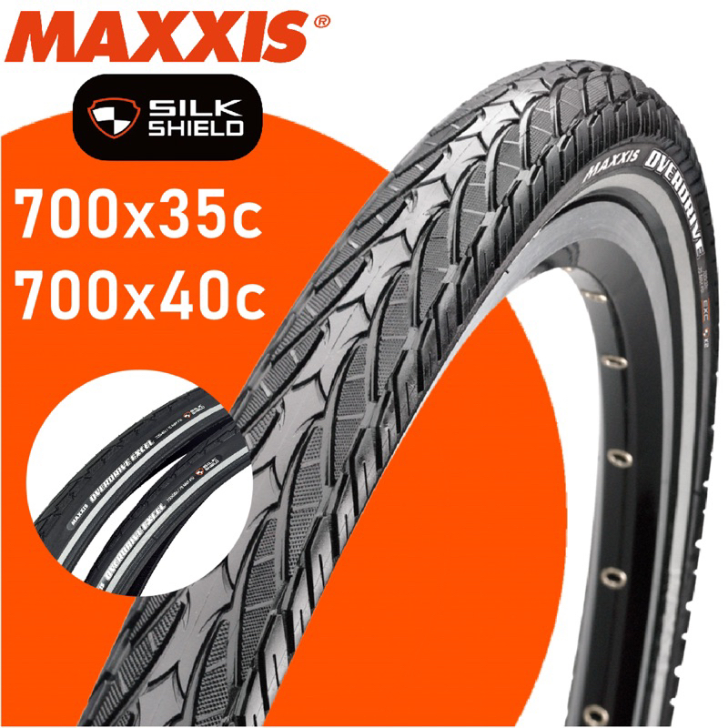 Vỏ Trekking 700x35c 700x40c Maxxis OVERDRIVE EXCEL Viền Phản Quang ...