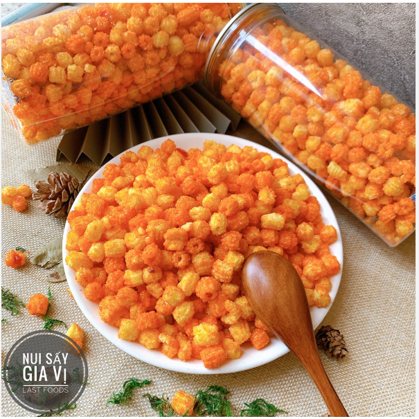200g nui sấy bơ tẩm gia vị